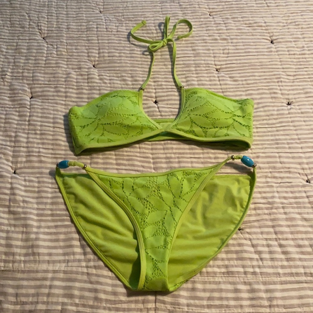 Lime Green Bikini
